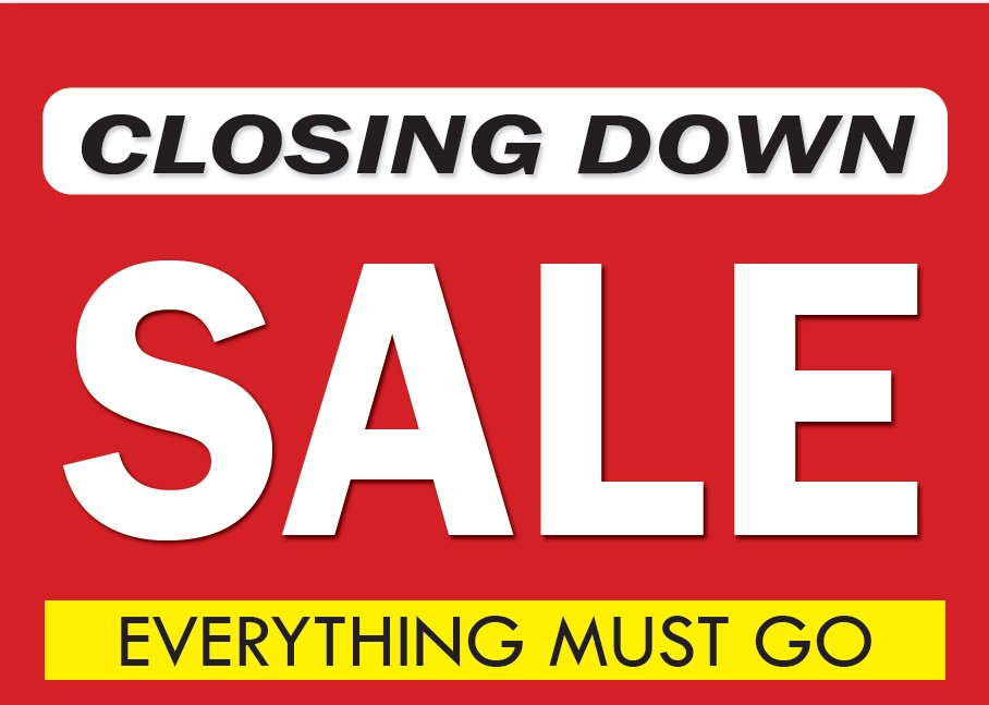 closing sale